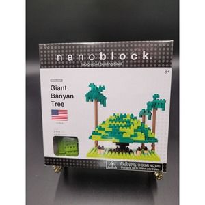 Nanoblock Giant Banyan Tree Level 3 300+ Pieces Ohio Art Micro Building Blocks